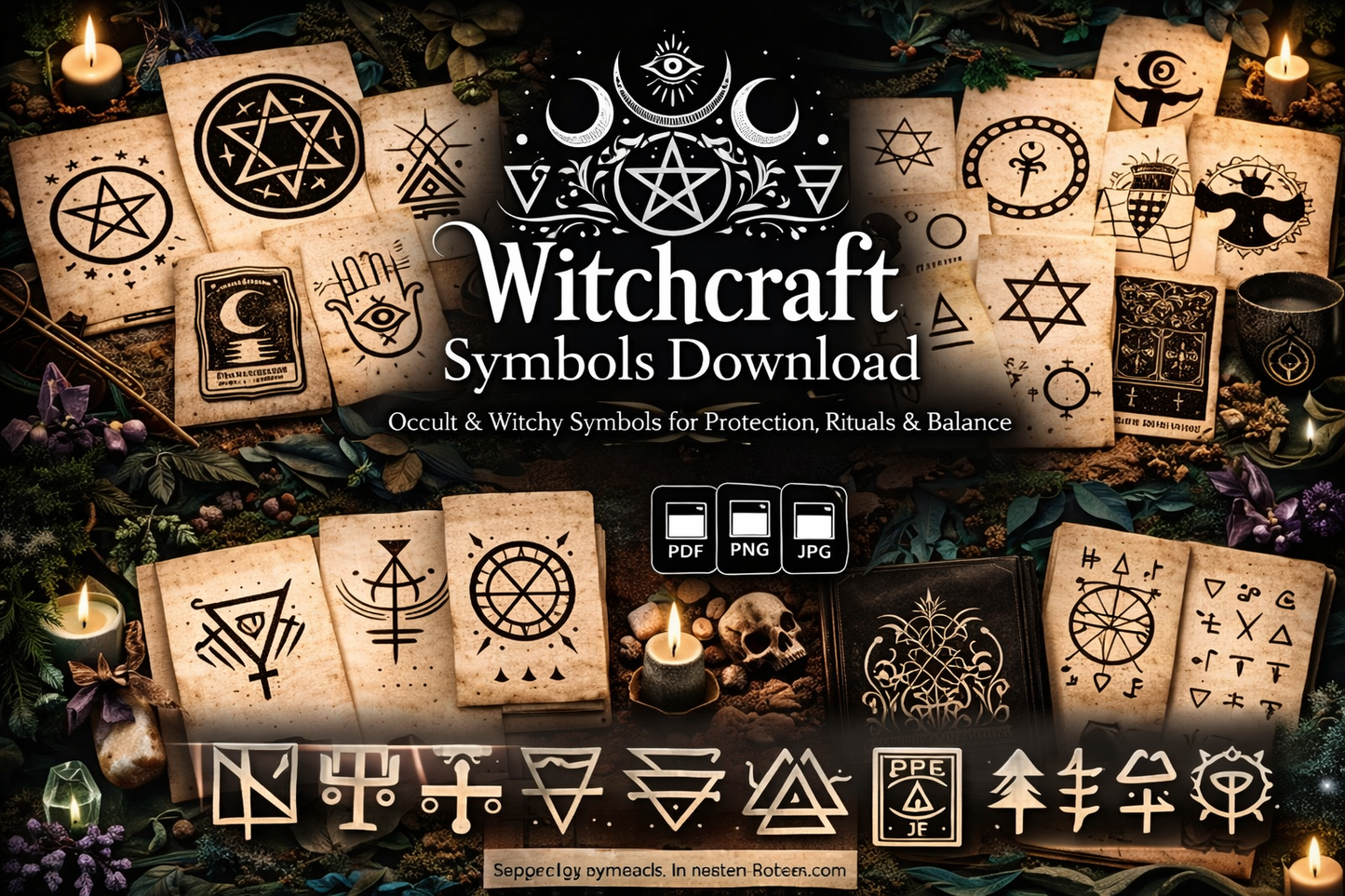 Witchy Symbols Guide - Wyld Witch